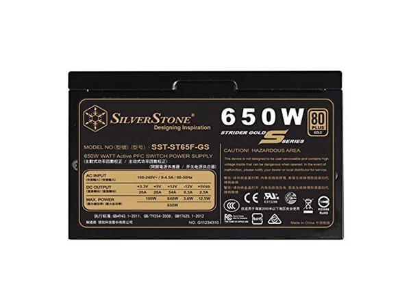 RNAB07K64NGSN | SilverStone | 650w computer Power Supply psu fully modular
