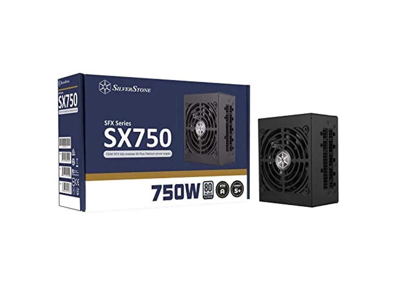 RNAB08PHGCDZH | SilverStone | sx750 platinum 750w sfx fully modular 80 plus platinum power supply