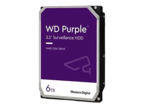 WD64PURZ | Western Digital | Purple 6TB Hard Drive 3.5" Internal SATA Purple
