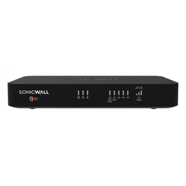 03-SSC-2749 | SonicWall | TZ80 Network Security Firewall Appliance