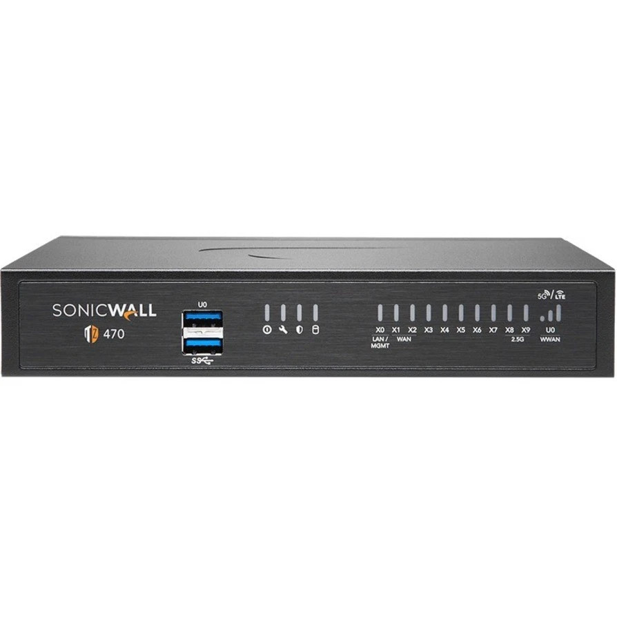 03-SSC-0738 | SonicWall | TZ470 Network Security Firewall Appliance