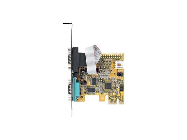 21050PCSERIALCARD | StarTech | 2-Port PCIe to RS232 DB9 Serial Card
