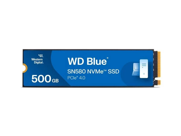 WDS500G3B0E | Western Digital | Blue SN580 M.2 2280 500GB PCI-Express 4.0 x4 TLC Internal Sol