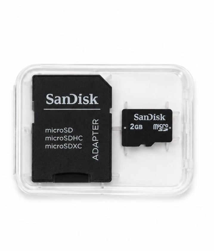 SDHC-02G | SanDisk | MicroSD 2GB Class 4 Memory Card
