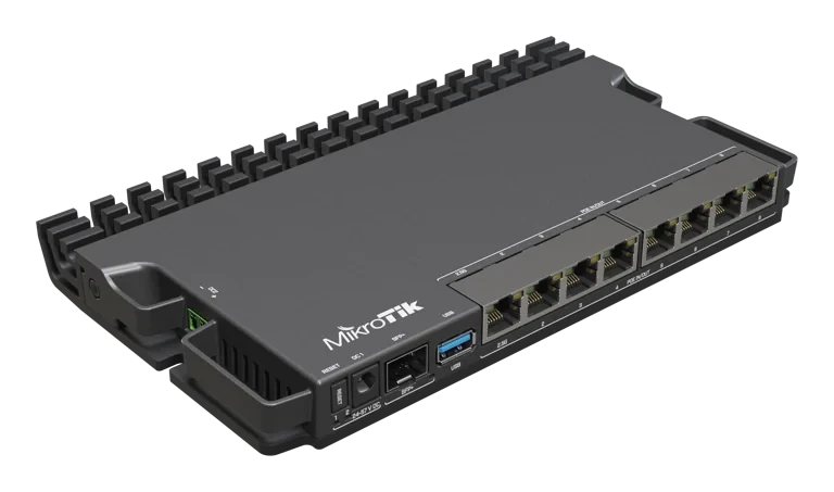 RB5009UPR+S+IN | MikroTik | Router RB5009UPr+S+IN / 8x Eth POE & 10GB SFP+