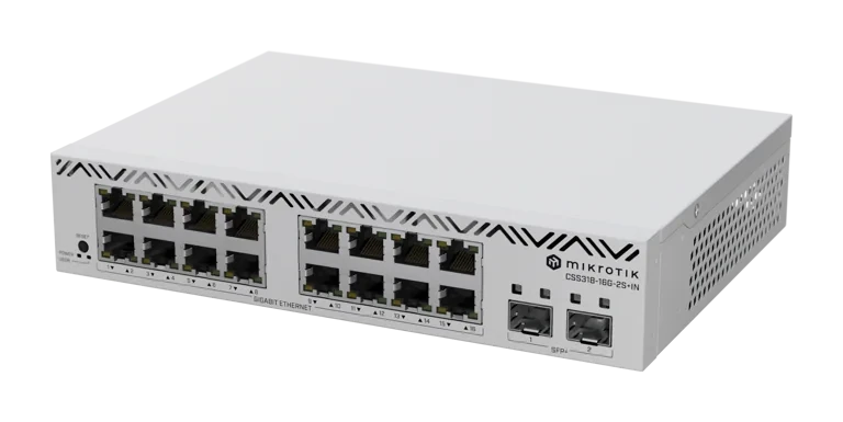 CSS318-16G-2S+IN | MikroTik | 16 Gigabit Multicolor Managed Network Switch