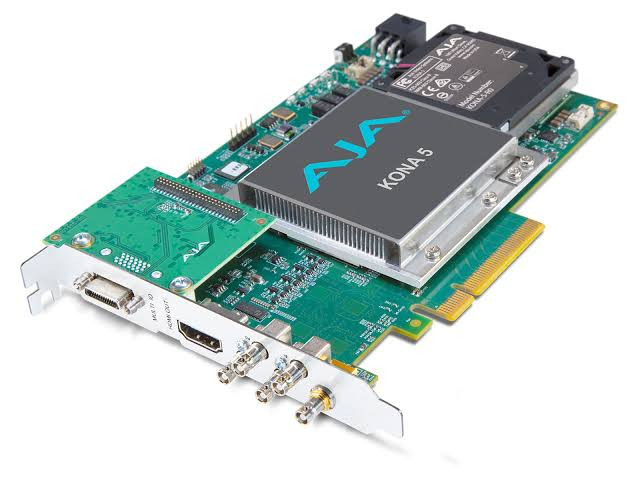 KONA-5-R0-S01 | AJA | 12G-SDI PCIe 3.0 Video I/O Card