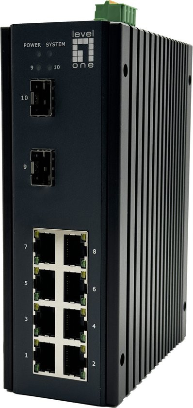 IGU-1071 | LevelOne | 8-Port Gigabit 2.5GbE SFP Switch
