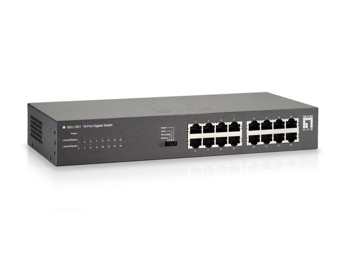 GEU-1621 | LevelOne | 16-Port Gigabit Unmanaged Network Switch