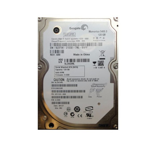 9S1133-030 | SEAGATE MOMENTUS 5400.3 120GB 5400RPM SATA 1.5GB/S 8MB CACHE 2.5-INCH HARD DRIVE