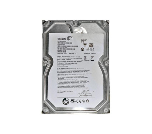 ST31000526SV | SEAGATE | 1TB 7200RPM SATA 3GB/S 32MB CACHE 3.5-INCH HARD DRIVE