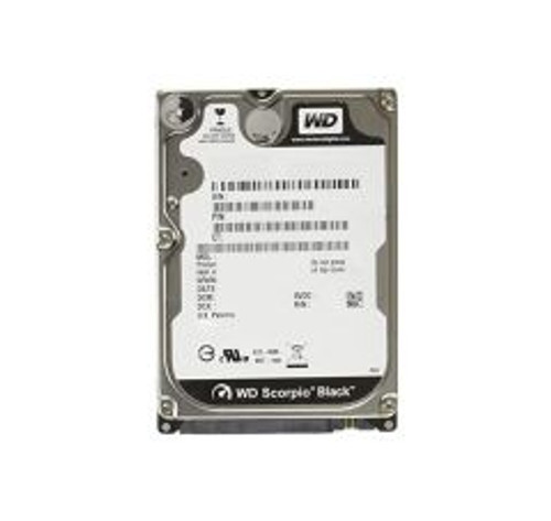 WD800BKJTFR | WESTERN DIGITAL | SCORPIO BLACK 80GB 7200RPM SATA 3GB/S 16MB CACHE 2.5-INCH HARD DRIVE