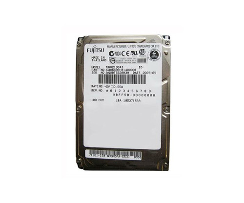 CA06499-B140000T | FUJITSU | MOBILE 100GB 4200RPM ATA-100 8MB CACHE 2.5-INCH HARD DRIVE
