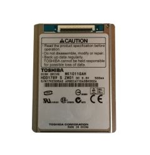 MK1011GAH | TOSHIBA | 100Gb 4200Rpm Ide Ultra Ata/100 (Ata-6) 8Mb Cache Plug-In Module 1.8-Inch External Hard Drive