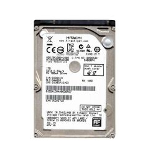 0J22413 | HGST | TRAVELSTAR 5K1000 SERIES 1TB 5400RPM SATA 6GB/S 8MB CACHE 512E 2.5-INCH HARD DRIVE