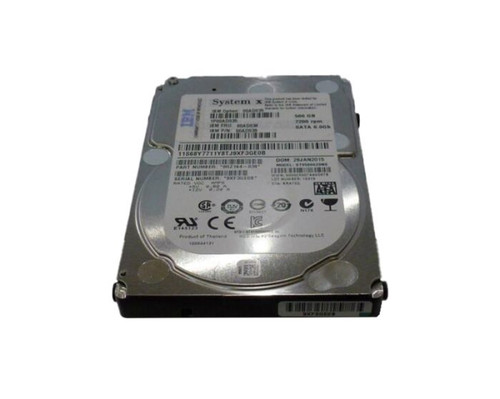 00AD036 | IBM | 500GB 7200RPM SATA 6GB/S 2.5-INCH HARD DRIVE