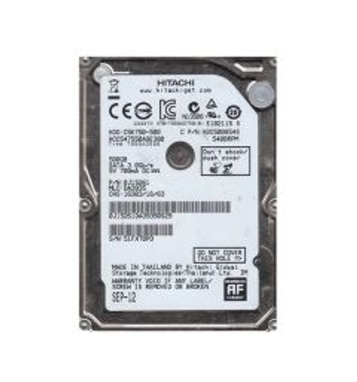 0J15261 | HGST | CINEMASTAR C5K750 SERIES 500GB 5400RPM SATA 3GB/S 8MB CACHE (512E) (CE) 2.5-INCH HARD DRIVE
