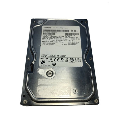 0F10331 |  HITACHI | 500GB 5400RPM SATA 3GB/S 8MB CACHE 3.5-INCH HARD DRIVE