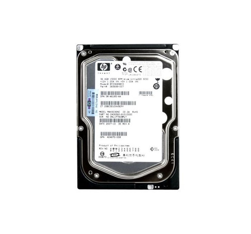 A6943-60001 |  HP | 36.4GB 15000RPM ULTRA-160 SCSI NON HOT-PLUG LVD 68-PIN 3.5-INCH HARD DRIVE