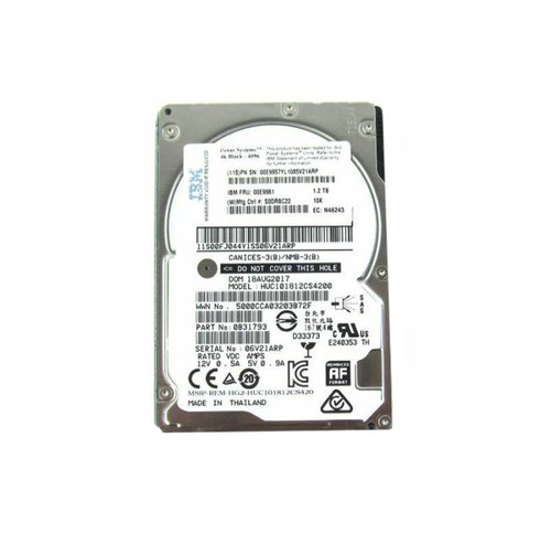 400-AGUY |  DELL | 1.2TB SAS 6GB/S 10000RPM 2.5-INCH HOT-SWAPPABLE HARD DRIVE WITH TRAY
