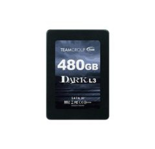 T253L3480GMC101 | TEAM GROUP | DARK L3 SERIES 480GB MULTI-LEVEL CELL SATA 6GB/S 2.5-INCH SOLID STATE DRIVE