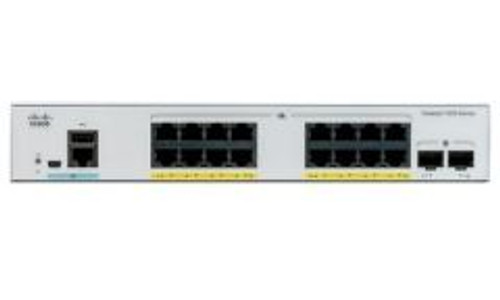 C1000-16P-E-2G-L | CISCO | Catalyst 1000 Series 16-Port X 10/100/1000Base-T Managed Rack-Mountable Network Switch