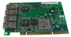AB545A | HP | PCI-X 4-Port 1000Base-T Gigabit Ethernet Adapter PCI-X 4 x RJ-45 10/100/1000Base-T
