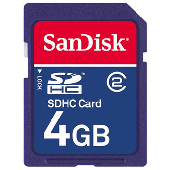 SDSDB-4096-C4-BULK | Sandisk | 4Gb Class 2 Secure Digital High Capacity (Sdhc) Flash Memory Card