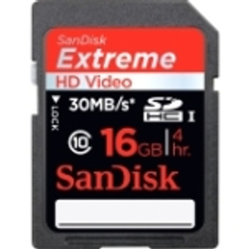 SDSDX3-016G-P31 | Sandisk | Extreme 16Gb Class 10 Sdhc Flash Memory Card