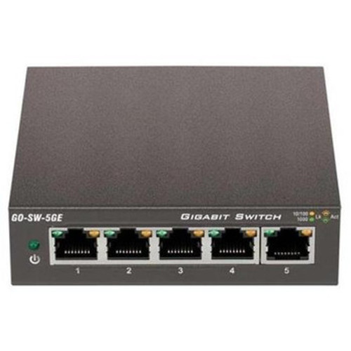 GO-SW-5GE | D LINK |D-LINK 5-Port Gigabit Unmanaged Metal Desktop Switch 5 Ports 5 X Rj-45 10/100/1000Base-T Desktop GO-SW-5GE | D LINK |D-LINK 5-Port Gigabit Unmanaged Metal Desktop Switch 5 Ports 5 X Rj-45 10/100/1000Base-T Desktop