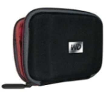 WDCC001RNN | WESTERN DIGITAL | Portable Hard Drive Case Nylon Eva (Ethylene Vinyl Acetate) Black