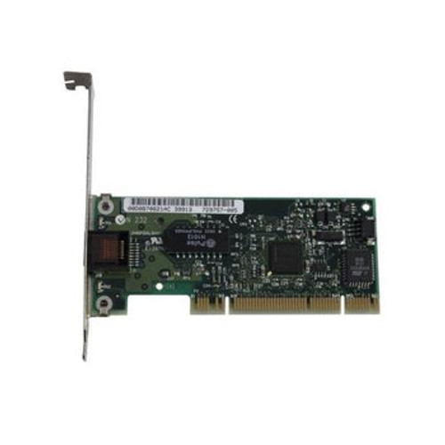 729757-005 | INTEL | Pro/100+ Single-Port Rj-45 100Mbps 10Base-T/100Base-Tx Fast Ethernet Pci Server Network Adapter