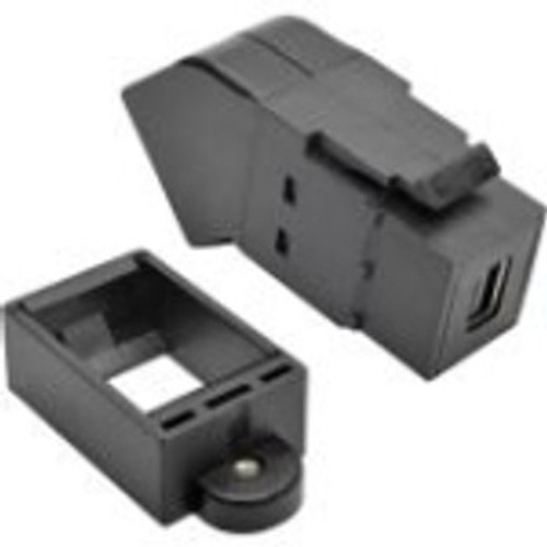 P169-000-KPA-BK | Tripp Lite | Mini Displayport To Displayport Keystone Panel Mount Coupler Angled Ff 1 X Mini Displayport Female DIGItal Audio/Video 1 X P169-000-KPA-BK | Tripp Lite | Mini Displayport To Displayport Keystone Panel Mount Coupler Angled Ff 1 X Mini Displayport Female DIGItal Audio/Video 1 X