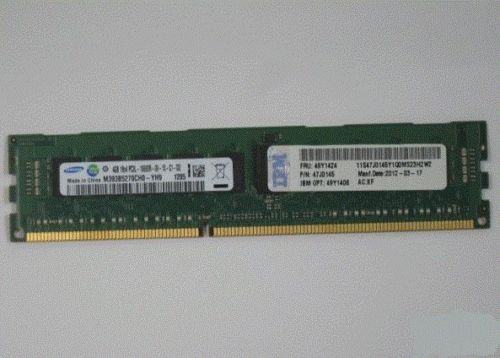 47J0218 | IBM | 4Gb (1X4Gb) 1866Mhz Pc314900 Cl13 Ecc Registered Single Rank X4 Ddr3 Sdram 240Pin Dimm  Memory Module