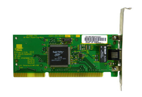 3C509B-TP0 | 3COM | Etherlink Iii Single-Port Rj-45 10Mbps 10Base-T Ethernet Bnc Isa Network Adapter 3C509B-TP0 | 3COM | Etherlink Iii Single-Port Rj-45 10Mbps 10Base-T Ethernet Bnc Isa Network Adapter