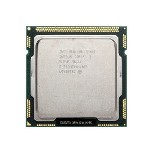 SLBNE | Intel | Core I5-661 Dual-Core 3.33Ghz 2.50Gt/S Dmi 4Mb L3 Cache Socket Lga1156 Desktop Processor