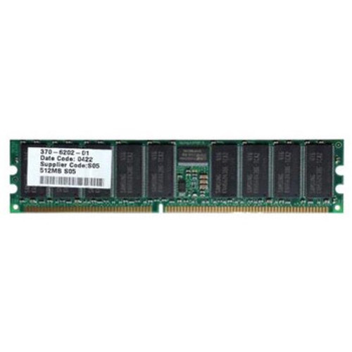 370-6202 | SUN | 512Mb Ddr Registered Ecc Pc-2100 266Mhz Memory