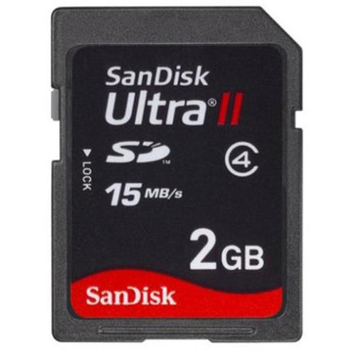 SDSDH-002G-A11 | Sandisk | Ultra Ii 2Gb Class 4 Secure Digital (Sd) Flash Memory Card