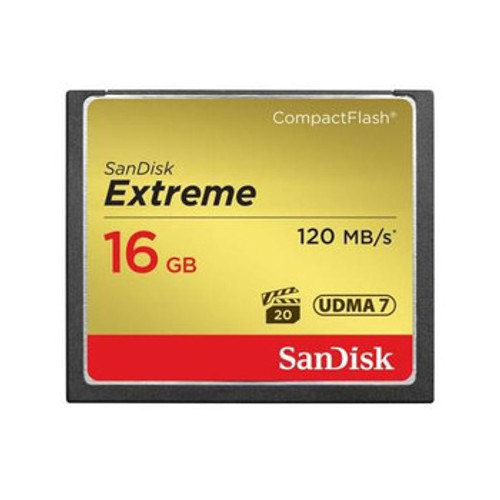 SDCFX-016G-A46-A1 | Sandisk | Extreme 16Gb Compactflash (Cf) Memory Card SDCFX-016G-A46-A1 | Sandisk | Extreme 16Gb Compactflash (Cf) Memory Card