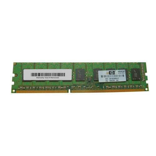 500209-061 | Hp | 2Gb 1333Mhz Ddr3 Pc3-10600 Unbuffered Ecc Cl9 240-Pin Dimm Dual Rank Memory