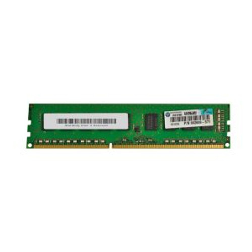 662609-571 | Hp | 4Gb 1600Mhz Ddr3 Pc3-12800 Unbuffered Ecc Cl11 240-Pin Dimm Dual Rank Memory 662609-571 | Hp | 4Gb 1600Mhz Ddr3 Pc3-12800 Unbuffered Ecc Cl11 240-Pin Dimm Dual Rank Memory