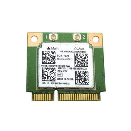 04W3813 | LENOVO | Wireless Lan 802.11N Pci Express Network Interface Card For Thinkpad E440