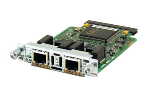 VWIC-2MFT-T1-DIR | CISCO | Dual T1/Fract Multiflex Trunk With Csu/Dsu D/I Prot Relays