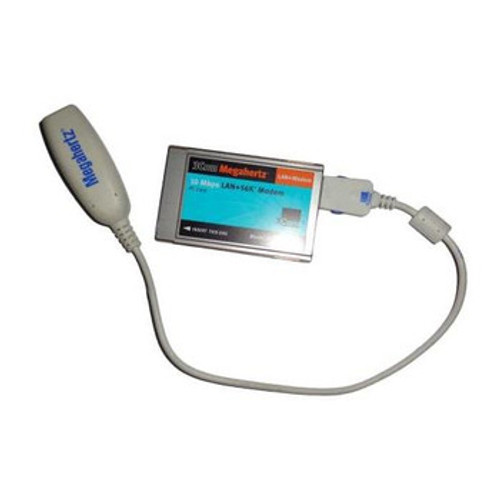 3CCEM556B | 3COM | Megahertz 56K 10Mbps Lan Pcmci Modem Card