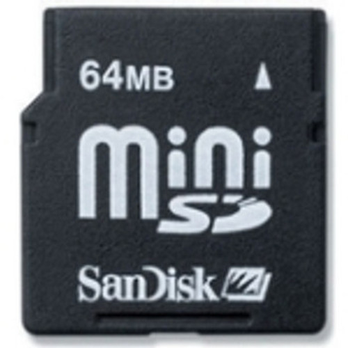 SDSDM64A10 | Sandisk | 64Mb Minisd Flash Memory Card
