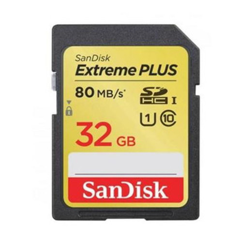 SDSDXS-032G-A46-B2 | Sandisk | Extreme Plus 32Gb Class 10 Sdhc Uhs-I Flash Memory Card