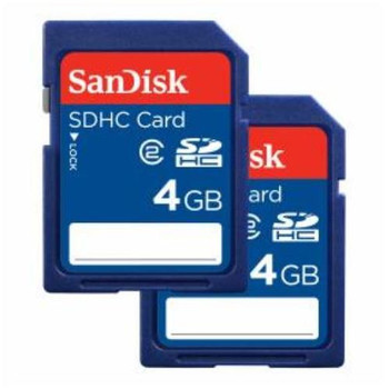 SDSDB2-004G-B35 | Sandisk | 4Gb Class 4 Secure Digital High Capacity (Sdhc) Flash Memory Card (2-Pack)