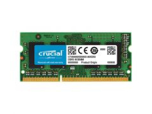 CT8G3S1339MCEU | CRUCIAL TECHNOLOGY |CRUCIAL 8Gb Ddr3-1333Mhz Pc3-10600 Non-Ecc Unbuffered Cl9 204-Pin Sodimm Memory Module CT8G3S1339MCEU | CRUCIAL TECHNOLOGY |CRUCIAL 8Gb Ddr3-1333Mhz Pc3-10600 Non-Ecc Unbuffered Cl9 204-Pin Sodimm Memory Module