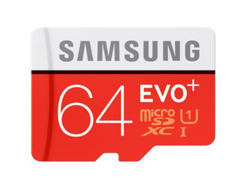 MB-MC64GA/AM | SAMSUNG | Evo Plus 64Gb MICROsdxc Class 10/Uhs-I (U3) 100 Mb/S Read 60 Mb/S Write Flash Memory Card