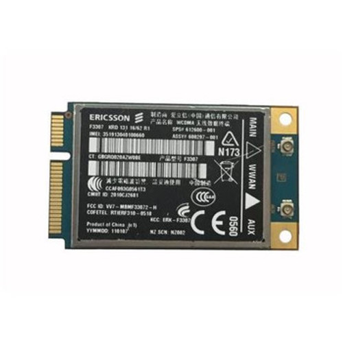 612599-001 | Hp | Sps-Wwan Hspa F3307 Pris 85 Mini Card